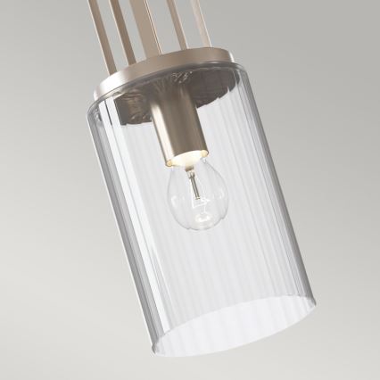 Quintiesse - Luster na šipci KIMROSE 1xE27/60W/230V pr. 17,8 cm, sjajni krom