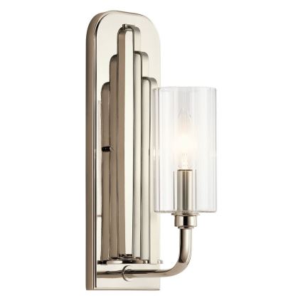 Quintiesse - Zidna svjetiljka KIMROSE 1xE14/40W/230V polirani krom