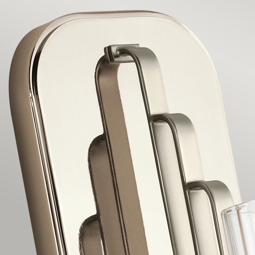 Quintiesse - Zidna svjetiljka KIMROSE 1xE14/40W/230V polirani krom