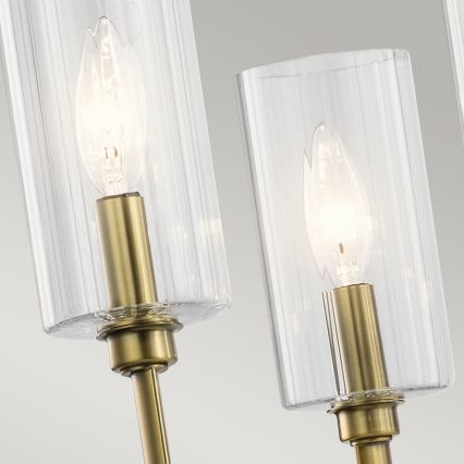 Quintiesse - Stropni luster na stalku KIMROSE 6xE14/40W/230V, promjer 68,6 cm, zlatni