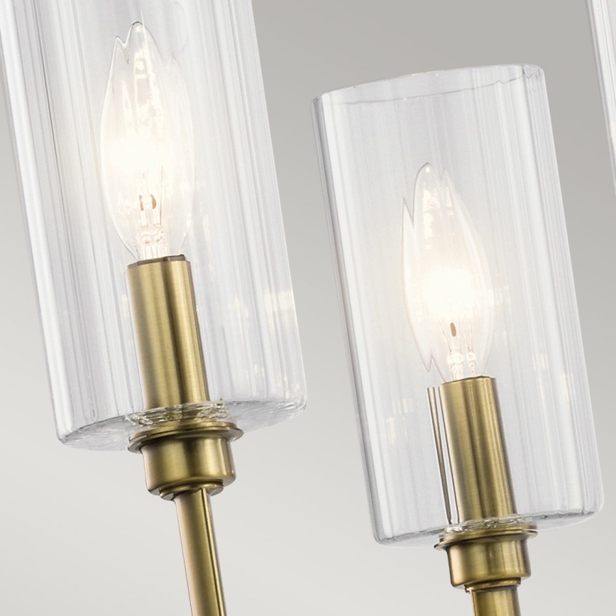 Quintiesse - Stropni luster na stalku KIMROSE 6xE14/40W/230V, promjer 68,6 cm, zlatni