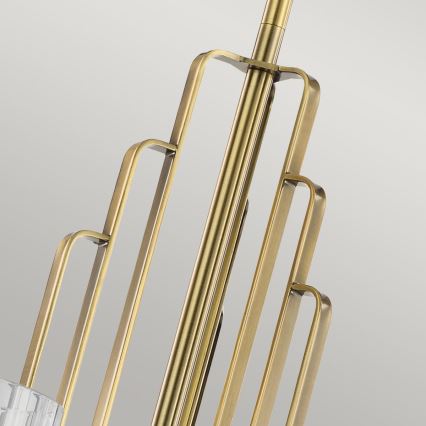 Quintiesse - Stropni luster na stalku KIMROSE 6xE14/40W/230V, promjer 68,6 cm, zlatni