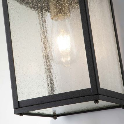 Quintiesse - Vanjska zidna lampa LAHDEN M 1xE27/60W/230V IP44 crna/zlatna