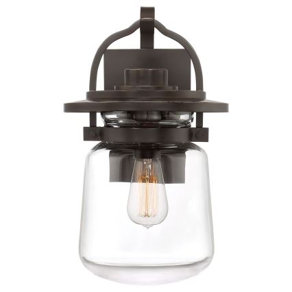Quintiesse - Vanjska zidna svjetiljka LASALLE M 1xE27/60W/230V IP44 brončana