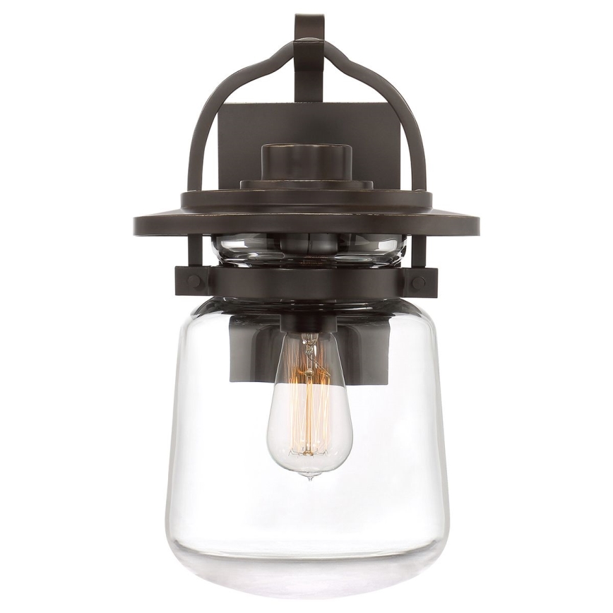 Quintiesse - Vanjska zidna svjetiljka LASALLE M 1xE27/60W/230V IP44 brončana