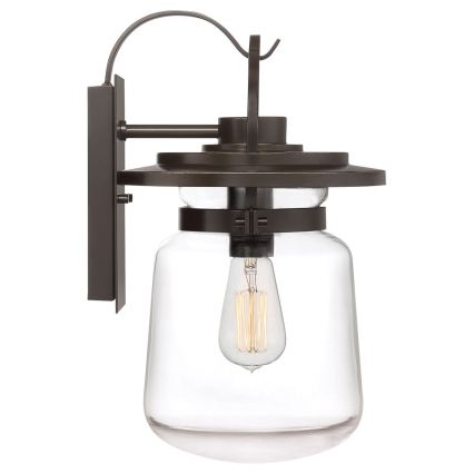 Quintiesse - Vanjska zidna svjetiljka LASALLE M 1xE27/60W/230V IP44 brončana