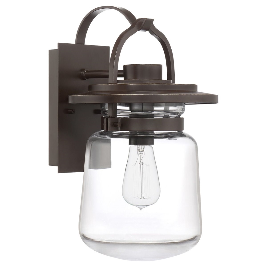 Quintiesse - Vanjska zidna svjetiljka LASALLE M 1xE27/60W/230V IP44 brončana