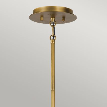 Quintiesse - Luster na štapu LINARA 6xE14/60W/230V Ø 66 cm crna/zlatna
