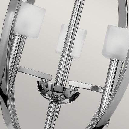 Quintiesse - LED luster na sajli MONDO 3xG9/3W/230V Ø 45,7 cm sjajni krom