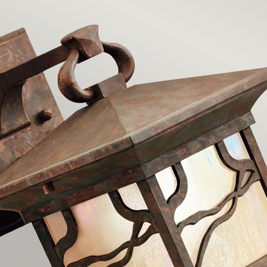 Quintiesse - Vanjska zidna lampa MORRIS M 1xE27/60W/230V IP44 brončana