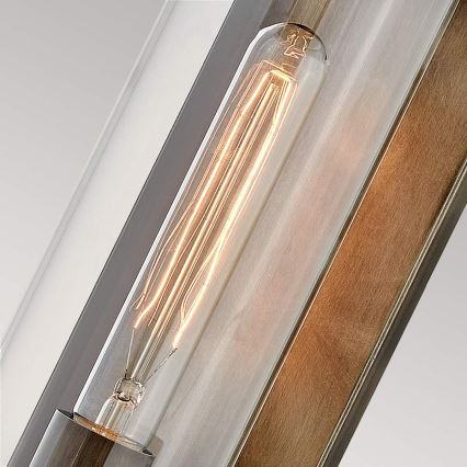 Quintiesse - Vanjsko zidno svjetlo PEARSON M 1xE27/60W/230V IP44 brončano