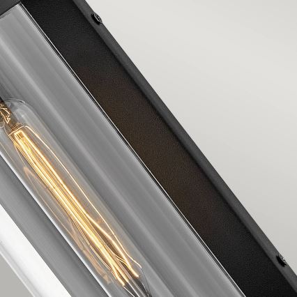 Quintiesse - Vanjsko zidno svjetlo PEARSON M 1xE27/60W/230V IP44 crna