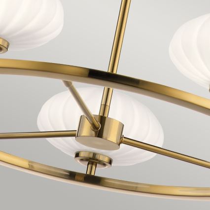 Quintiesse - LED kupaonski luster na šipci PIM 5xG9/3W/230V Ø 71,1 cm IP44 zlatna
