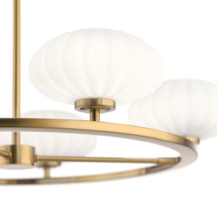Quintiesse - LED kupaonski luster na šipci PIM 5xG9/3W/230V Ø 71,1 cm IP44 zlatna