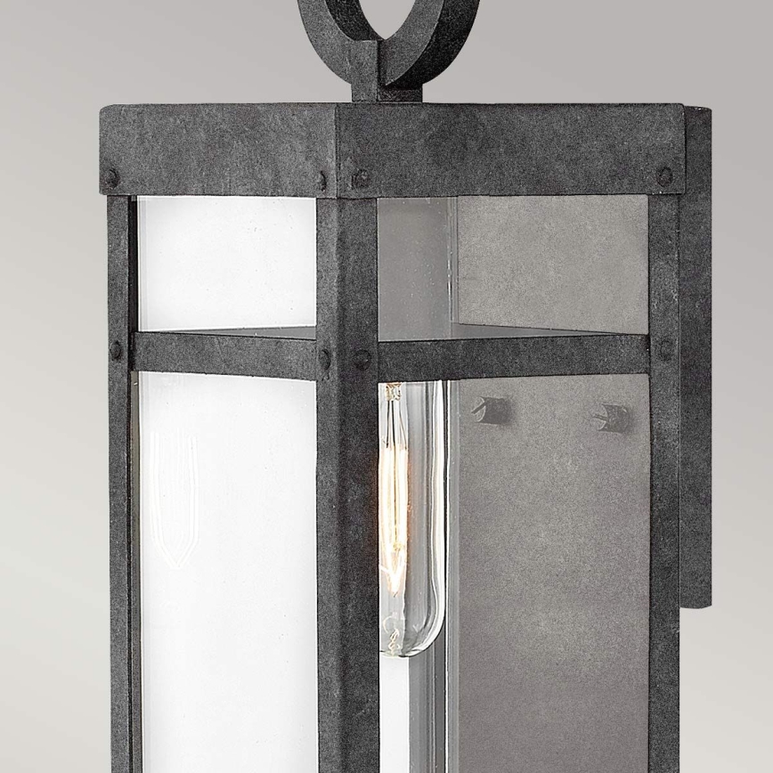 Quintiesse - Vanjsko zidno svjetlo PORTER S 1xE27/60W/230V IP44 crno