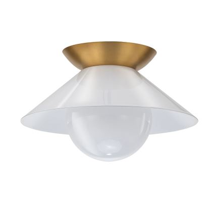 Quintiesse - Stropna svjetiljka SAUCER 1xE27/40W/230V pr. 36,6 cm zlatna
