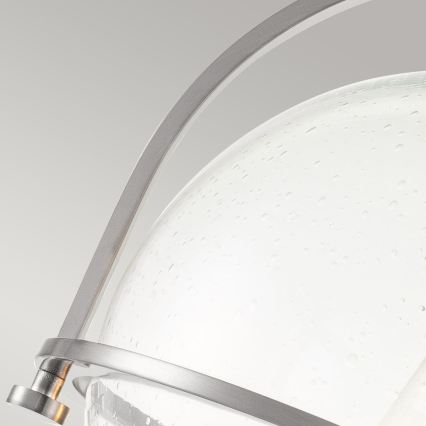 Quintiesse - Stropna svjetiljka SOMERSET 1xE27/60W/230V Ø 28,2 cm matni krom