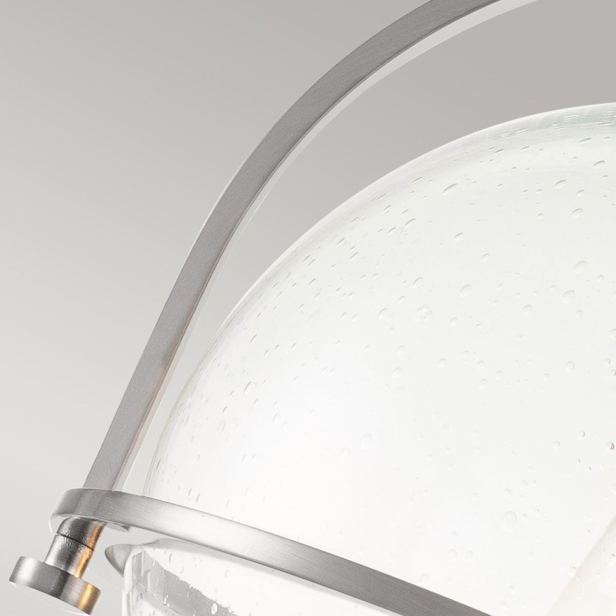Quintiesse - Stropna svjetiljka SOMERSET 1xE27/60W/230V Ø 28,2 cm matni krom