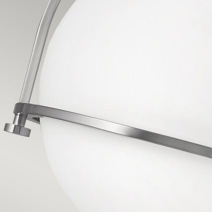 Quintiesse - Stropna svjetiljka SOMERSET 1xE27/60W/230V Ø 28,2 cm matni krom