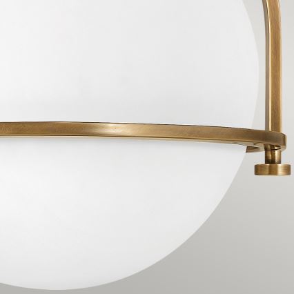 Quintiesse - Stropna svjetiljka SOMERSET 1xE27/60W/230V Ø 28,2 cm zlatna