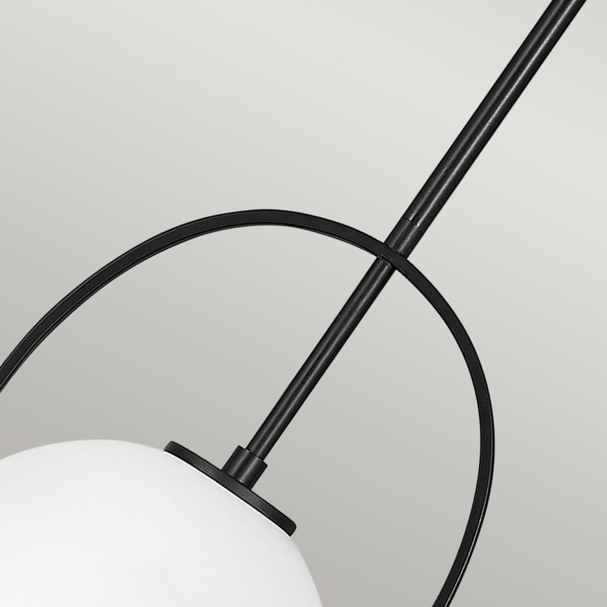 Quintiesse - Luster na štapu SOMERSET 1xE27/60W/230V pr. 28,9 cm crna