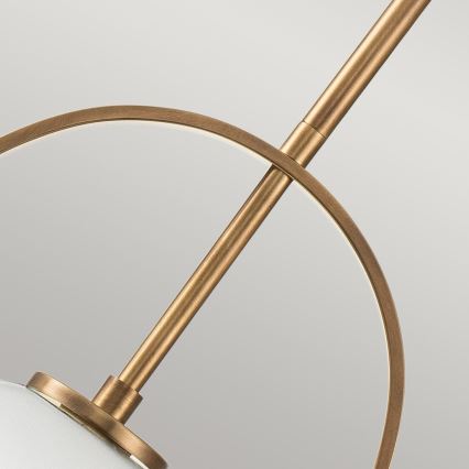Quintiesse - Luster na šipci SOMERSET 1xE27/60W/230V, promjer 28,9 cm, brončani