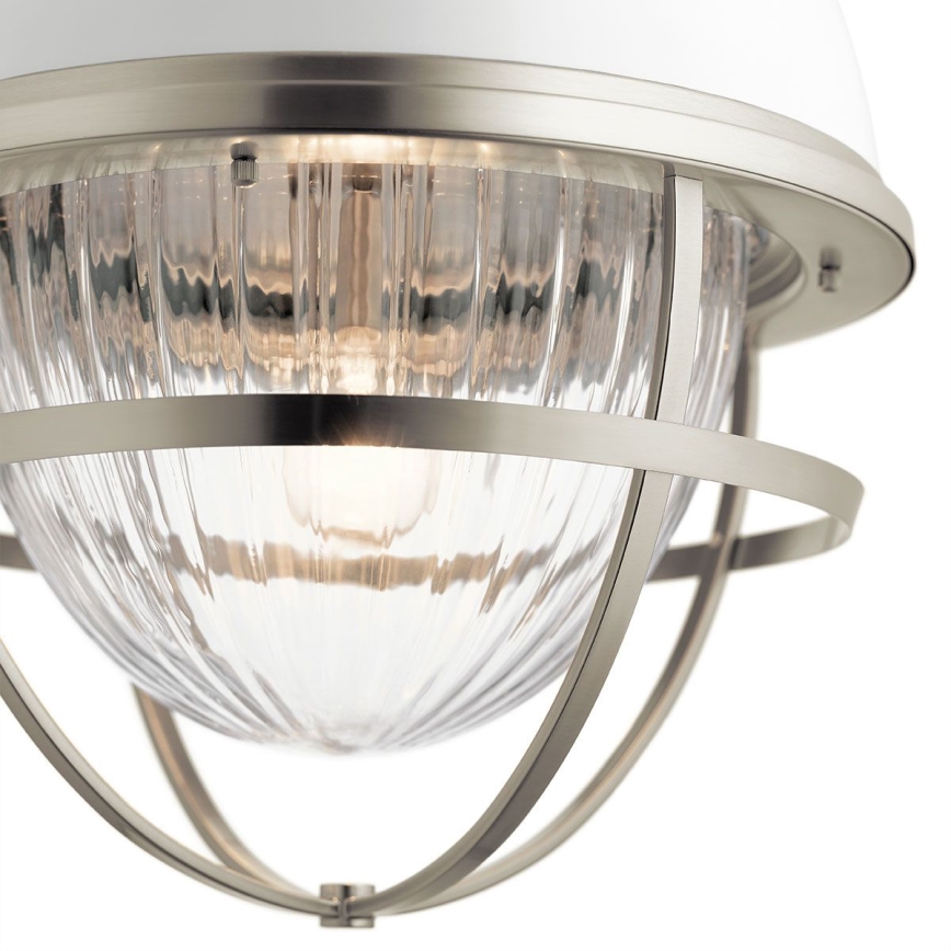 Quintiesse - Luster na štapu TOLLIS 1xE27/40W/230V promjer 40,8 cm matni krom