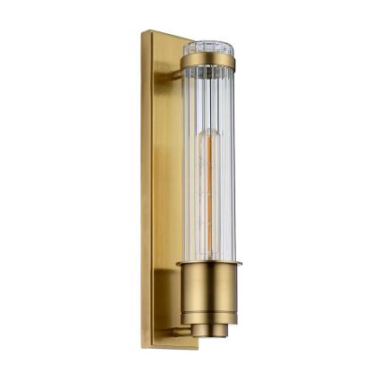 Quintiesse - Kupaonsko zidno svjetlo WELLINGTON 1xE27/60W/230V IP44 zlatno