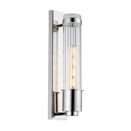 Quintiesse - Zidna svjetiljka za kupaonicu WELLINGTON 1xE27/60W/230V IP44 sjajni krom