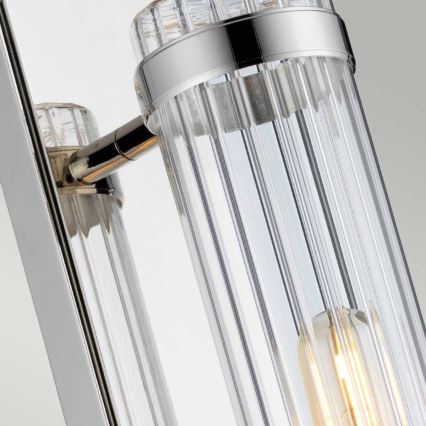 Quintiesse - Zidna svjetiljka za kupaonicu WELLINGTON 1xE27/60W/230V IP44 sjajni krom