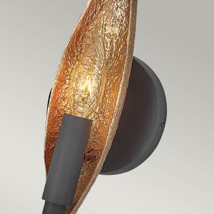 Quintiesse - Zidna svjetiljka WILLOW 1xE14/40W/230V zlatna/crna