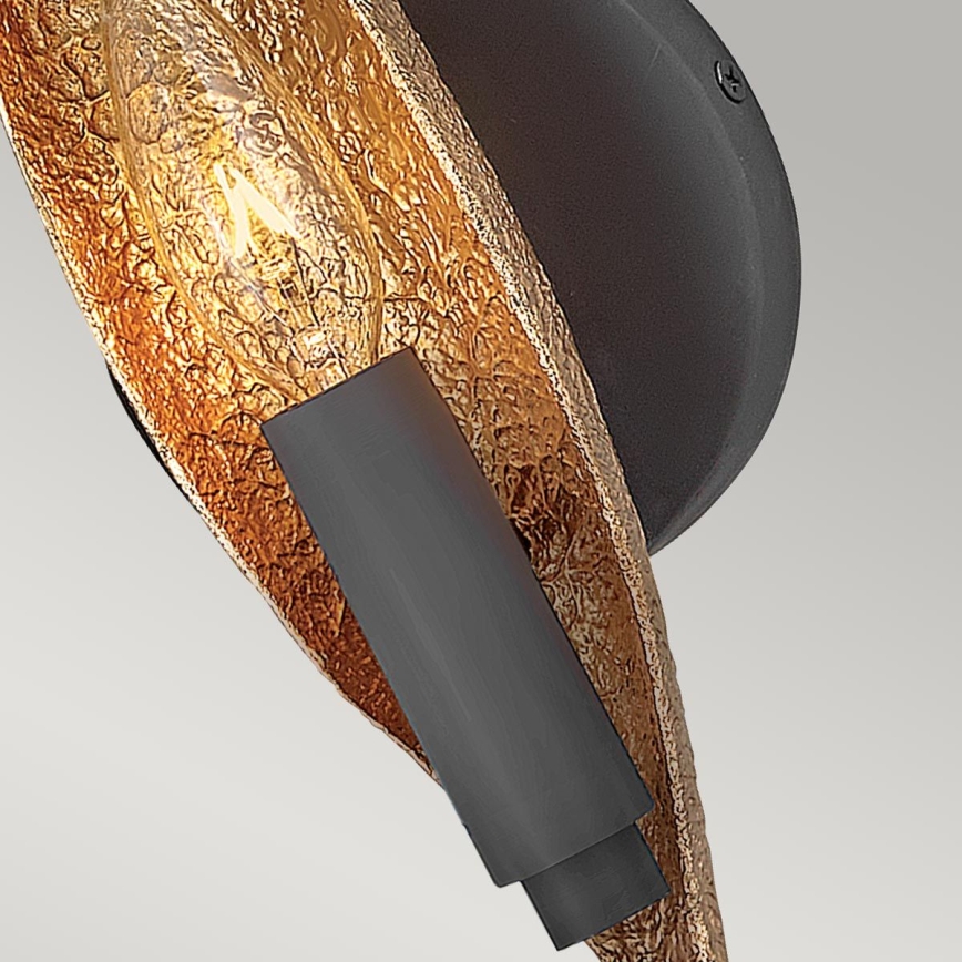 Quintiesse - Zidna svjetiljka WILLOW 1xE14/40W/230V zlatna/crna