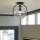Quintiesse - Stropna svjetiljka SOMERSET 1xE27/60W/230V promjer 28,2 cm crna