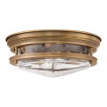 Quintiesse - Vanjska stropna svjetiljka HADRIAN 2xE27/40W/230V promjer 30,5 cm IP44 brončana