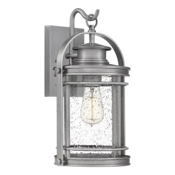 Quintiesse - Vanjska zidna svjetiljka BOOKER M 1xE27/60W/230V IP44 matni krom