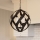 Quintiesse - Vanjski luster na lancu BLACKSMITH 4xE14/40W/230V promjer 50,1 cm IP44 crni
