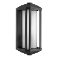 Quintiesse - Vanjsko zidno svjetlo CASTELLE M 1xE27/60W/230V IP44 crno