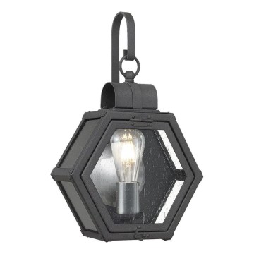 Quintiesse - Vanjsko zidno svjetlo HEATH M 1xE27/60W/230V IP44 crno