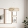 Quoizel - Luster na lancu WAYLON 4xE27/60W/230V Ø 50,4 cm smeđa/bijela