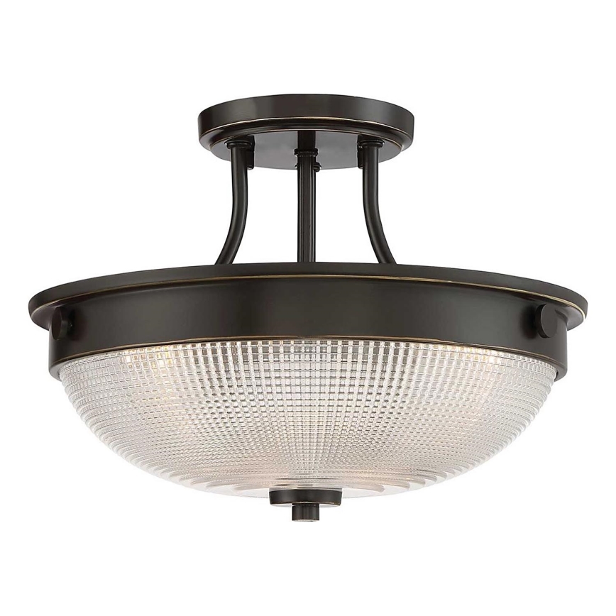 Quoizel - Nadgradni luster MANTLE 2xE27/60W/230V brončana