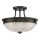 Quoizel - Nadgradni luster MANTLE 2xE27/60W/230V brončana