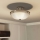 Quoizel - Nadgradni luster MANTLE 2xE27/60W/230V sjajni krom