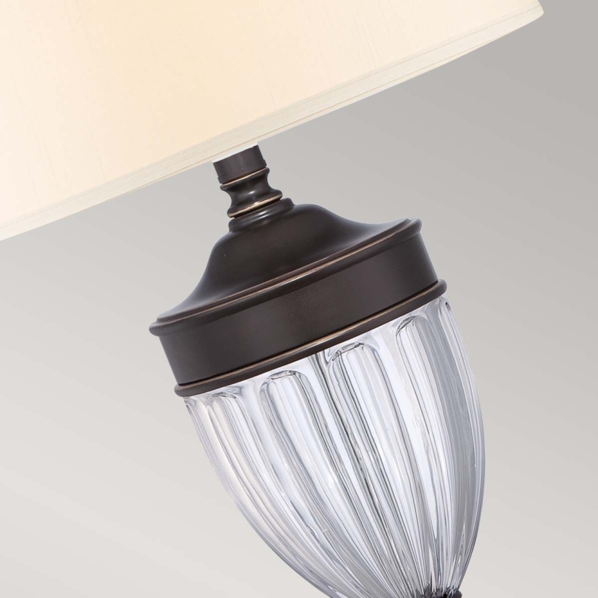 Quoizel - Stolna lampa DENNISON 1xE27/60W/230V brončana