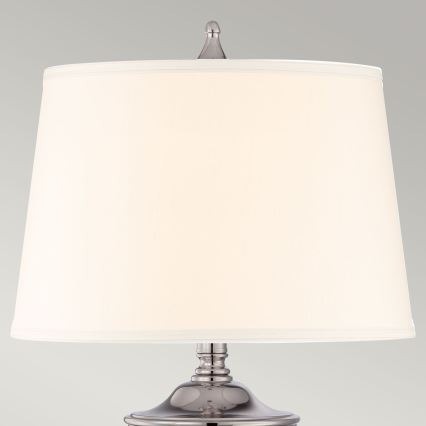 Quoizel - Stolna lampa DENNISON 1xE27/60W/230V sjajni krom