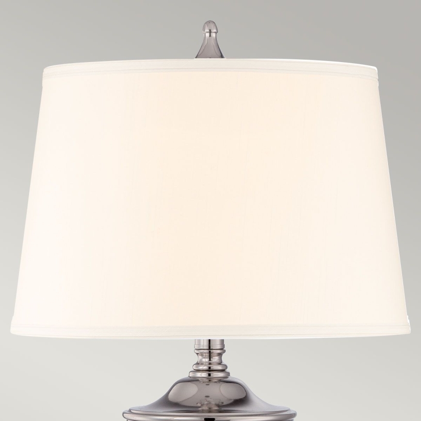 Quoizel - Stolna lampa DENNISON 1xE27/60W/230V sjajni krom