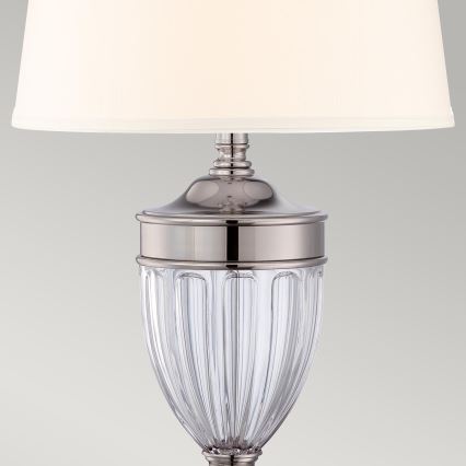 Quoizel - Stolna lampa DENNISON 1xE27/60W/230V sjajni krom