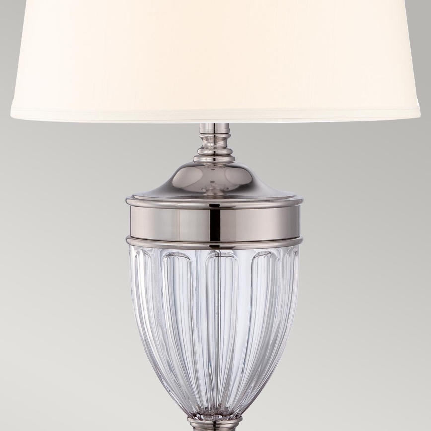 Quoizel - Stolna lampa DENNISON 1xE27/60W/230V sjajni krom