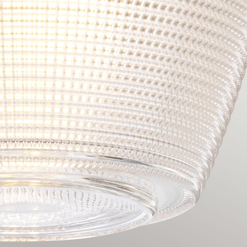 Quoizel - Stropna svjetiljka za kupaonicu DUBLIN 1xE27/40W/230V IP44 sjajni krom