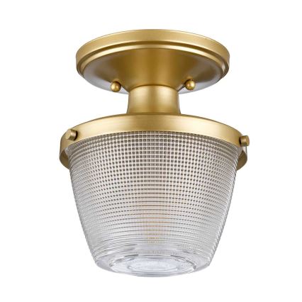 Quoizel - Stropna svjetiljka za kupaonicu DUBLIN 1xE27/40W/230V IP44 zlatna
