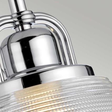 Quoizel - LED Zidna svjetiljka za kupaonicu DUBLIN 1xG9/3W/230V IP44 sjajni krom